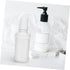 6pcs Portable Mouthwash Bottle Compact Travel Plastic Containers for Mouthwash Durable Pet Material Space-saving Design