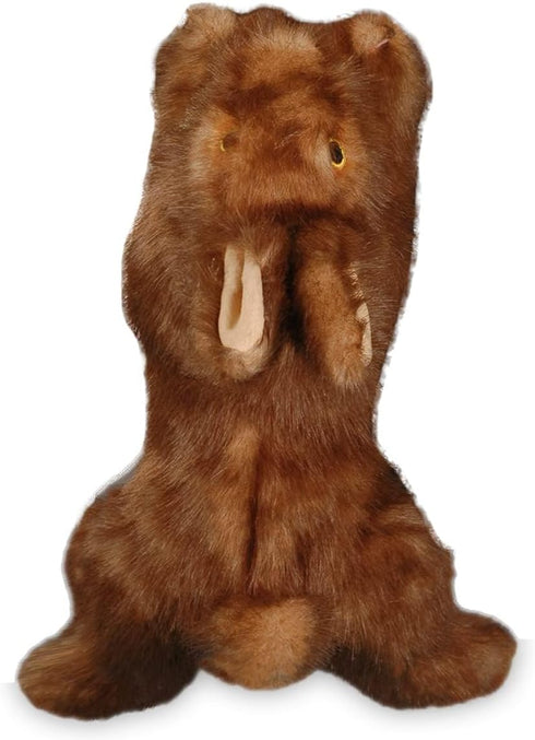 ALL FOR PAWS Classic Rabbit Squeaky Dog Toy, Bunny Fetch Toy for Medium Large Breed, 12.2x7.1x7.5 inches