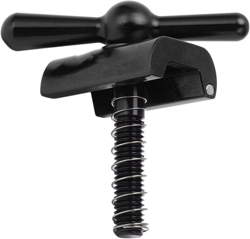 Folding Bike Faucet Handlebar C Buckle - Aluminum Alloy Foldable Clamp Parts for Brompton (Black)