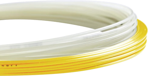 WILSON Duo Tennis String Set in Yellow, Bronze and Grey