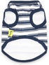 6 Pack Small Dog Shirts for Girls, XS Puppy T Shirt Striped Dog Clothes for Yorkies, Summer Vest Breathable Apparel