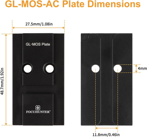 Lightweight Adaptor Plate for Camera and Viewfinder - Compatible Optics for Outdoor Activities