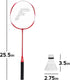 Franklin Sports Badminton Racket + Birdie Set, Replacement Equipment for Kids and Adults, 2 Player and 4 Player Sets