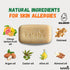 Deodorizing Dog Shampoo for Smelly Dogs, Organic Pet Shampoo Bar with Citrus Essential Oils, Eco-Friendly, Zero Plastic