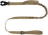 ICEFANG Tactical Dog Leash - K9 Training Bungee Lead with 2 Control Handles for Medium Large Dogs (4ft, Reflective