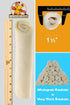 Premium Retriever Rolls 10-11 inch (18 Pack) - 100% Natural Single Sheet Rawhide