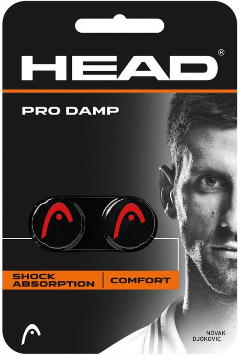 HEAD-Pro Damp Tennis Dampener – Black/Red.