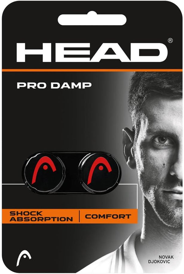 HEAD-Pro Damp Tennis Dampener – Black/Red.