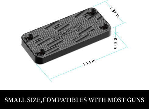 Gun Magnet Mount | 55 Lbs Rating Magnetic Gun Mount for Car, Rubber Coated Firearm Holder for Rifle, Pistol, Magazines
