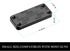 Gun Magnet Mount | 55 Lbs Rating Magnetic Gun Mount for Car, Rubber Coated Firearm Holder for Rifle, Pistol, Magazines