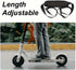 ShanLily Adjustable Scooter Shoulder Strap - Non-Slip Carrying Strap for Bicycle, Beach Chair, Folding Bike & Yoga