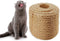 Sisal Rope 6mm for Cat Scratcher, Repair and Replace Cat Scratching Post, DIY Scratching Furniture, Natural Jute