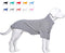Lovelonglong Dog Pullover Sweatshirt for Small Medium Large Dogs, Gray XL, Autumn Winter T-Shirts