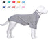 Lovelonglong Dog Pullover Sweatshirt for Small Medium Large Dogs, Gray XL, Autumn Winter T-Shirts