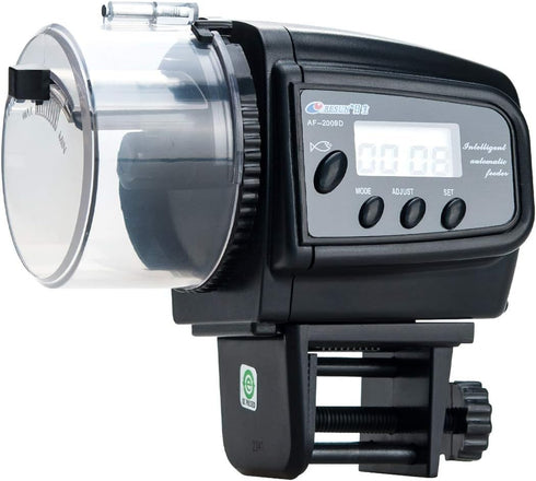 Lychee Automatic Fish Feeder | Digital Auto Timer Vacation Feeder for Aquarium