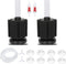 ALEGI Aquarium Sponge Filter with Airline Tubing, Check Valves, Suction Cups for 10 Gallon Fish Tank.