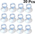 20pcs Clear Stand Aquarium Suction Cups, Clear Hose Sucker Kits for Fish Tank Divider, 1 Inch Fish Tank Sucker