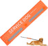 Service Dog Leash Sleeve, "I Need Space" Dog Leash Wrap for Training, Highly Visible Rope Wrap