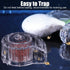 MiOYOOW Planaria Trap, Transparent Planaria Catcher for Aquarium Fish Tank Planaria Leech Small Snail