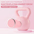 KHTO Kettlebells Fitness Exercise-Pink Strength Training Kettlebell Sets, Dumbbell Weights for Home Gym Equipment