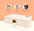 Lemmings (6-Room Niteangel Multi-Chamber Hamster House Maze: - Multi-Room Hideouts & Tunnel Exploring Toys for Hamster