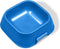 Van Ness Pet Food and Water Bowl, 44 oz Capacity Plastic Dish for Dogs and Cats, Blue