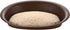 Richell Oval Pet Bed for Medium Dogs & Cats, Flexible Waterproof Plastic Frame with Washable Polyester Cushion,