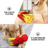 TEHAUX Dog Snuffle Toy - French Fries Shape Interactive Puzzle Toy for Slow Eating and Chewing
