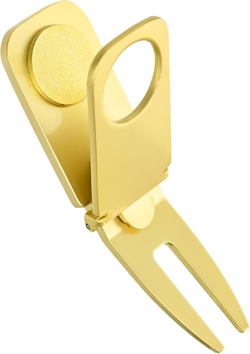 Mile High Life Golf Divot Tool and Ball Marker, Golf Cigar Holder,