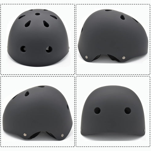 Kids Helmet Set, Adjustable Protection for Children 3-8 Years, Includes Elbow Pads, Knee Pads, Wrist Pads