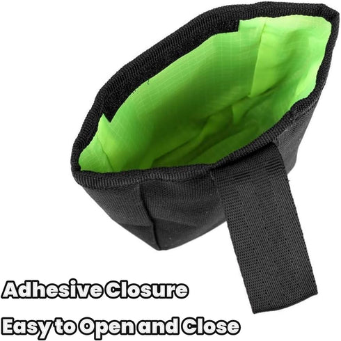 Dog Treat Training Pouch - Portable Snack Reward Waist Bag with Clip for Outdoor Feeding and Training