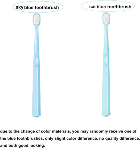 Extra Soft Small Dog Toothbrush Kit, Cat Dental Toothbrush Silicone, 2 Pack Easy to Handle Teeth Cleaning Head
