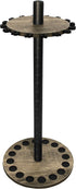 Rush Creek Creations Round Spinning Fishing Rod Holder for 16 Poles, Fishing Gear and Accessories | Fishing Rod Rack
