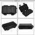 Tbest Heavy Duty Organizer Box, Outdoor Waterproof Shockproof Airtight Storage Container for Fishing and Hiking (Black)