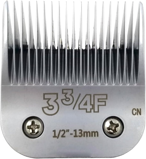 3-3/4FC Blade Dog Grooming 1/2-Inch Cut Length, Compatible with Andis, Oster A5, and Wahl KM10 Series Clippers