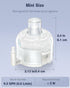 Pawfly Mini Aquarium Sponge Filter – Internal Filter for Fish Tanks up to 5 Gallon (Air Pump Not Included)