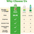 16oz Dog Breath Freshener Enzymatic Dog Dental Water Additive for Teeth Claning Freshens Breath & Reduces Tartar Easy