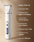 3 1 Trimmer Trimmer, 3 IPX7 oneisall Quiet Cat Clippers for Matted Hair, in Cat Grooming Kit with LCD Display, Cat Hair