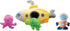 Fringe Studio Plush Dog Toy Set, Interactive Hide and Seek Play, Into The Deep, Pet Shop Collection