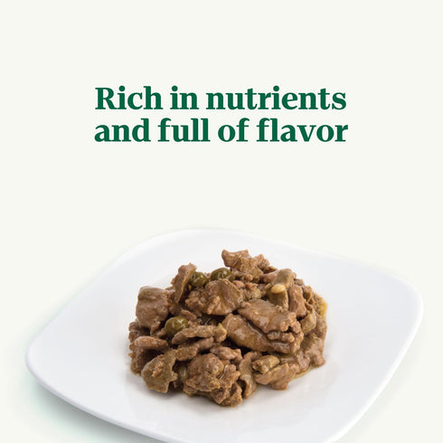 NUTRO HEARTY STEW Adult Natural Grain Free Wet Dog Food - Cuts in Gravy, Roasted Turkey, Sweet Potato & Green Bean