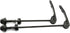 RuiLing 1 Pair Black Quick Release Bolt Lever Axle Set for Front and Rear MTB Bicycle Wheel Hub Accessories