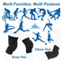 SkatingSpirit Soft Knee Pads Elbow Pads (1 Pair) for Dancing Figure Skating Gymnastics Youth Adult