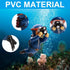 5PCS Floating Fish Tank Decorations - Cute Little Diver Aquarium Ornaments for All Kinds of Fish Tanks (Size:
