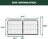 24inch, 2 FXW Instant Unleashed Dog Playpen, Portable Pet Fence for Outdoor, RV Trips, and Camping, Panels for Puppy