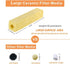 hygger 6.2-Inch Long Aquarium Bio Media Ceramic Filter Media Blocks, 7.9 lbs, 40-pack for Sump Tank