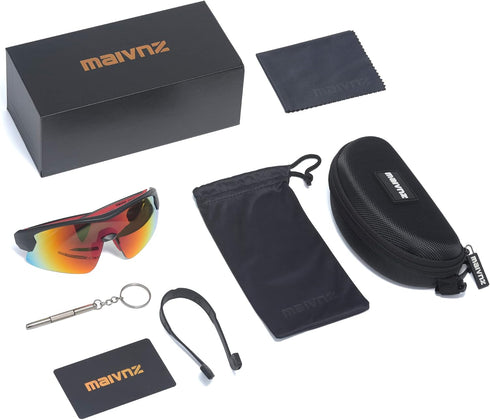 Youth Baseball Sunglasses for Boys, UV400 Girls Softball Glasses, Kids Age 6-14 Cycling Sports