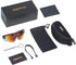 Youth Baseball Sunglasses for Boys, UV400 Girls Softball Glasses, Kids Age 6-14 Cycling Sports