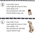 Chew Proof Chain Dog Leash, 5.5ft Heavy Duty Metal Lead with Soft Rope Handle for Medium Large Dogs