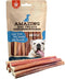 Amazing Dog Treats - Bully Sticks for Small Dogs (6 Inch Junior, 25 Count) - Premium Thin Chews for Puppies