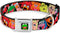 Buckle-Down Seatbelt Buckle Dog Collar - Muppets Faces Black, 1" Wide, Fits 11-17" Neck, Medium